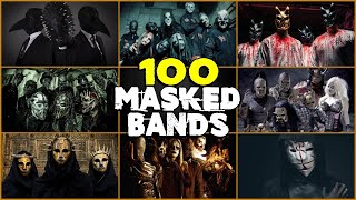 MASKED (100 BANDAS QUE USAN MASCARAS) - YouTube