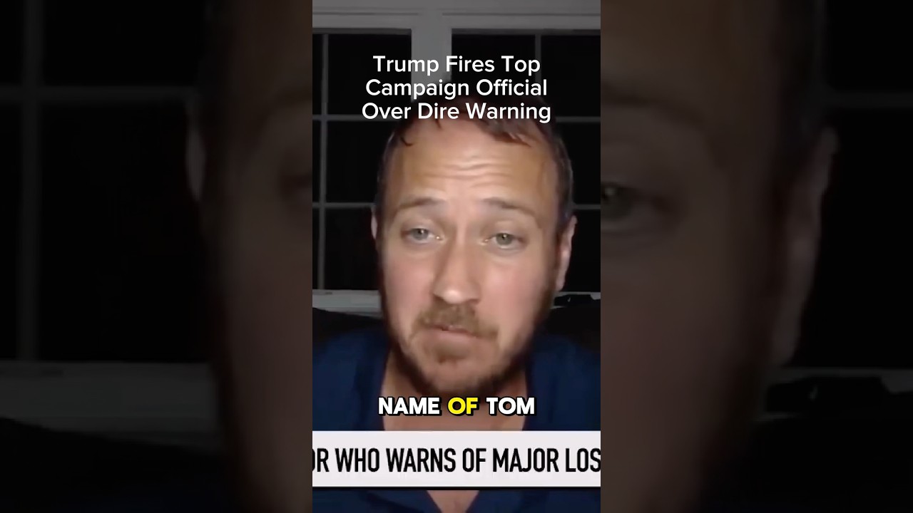 Trump FIRES Top Campaign Official over DIRE Warning