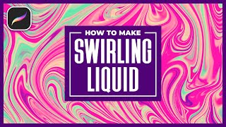 Create A Swirling Liquid Background with Procreate screenshot 5