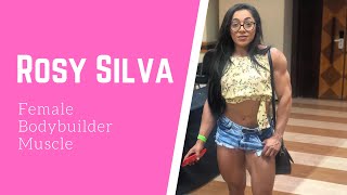 Rosy Silva Ripped Female Bodybuilder Muscle