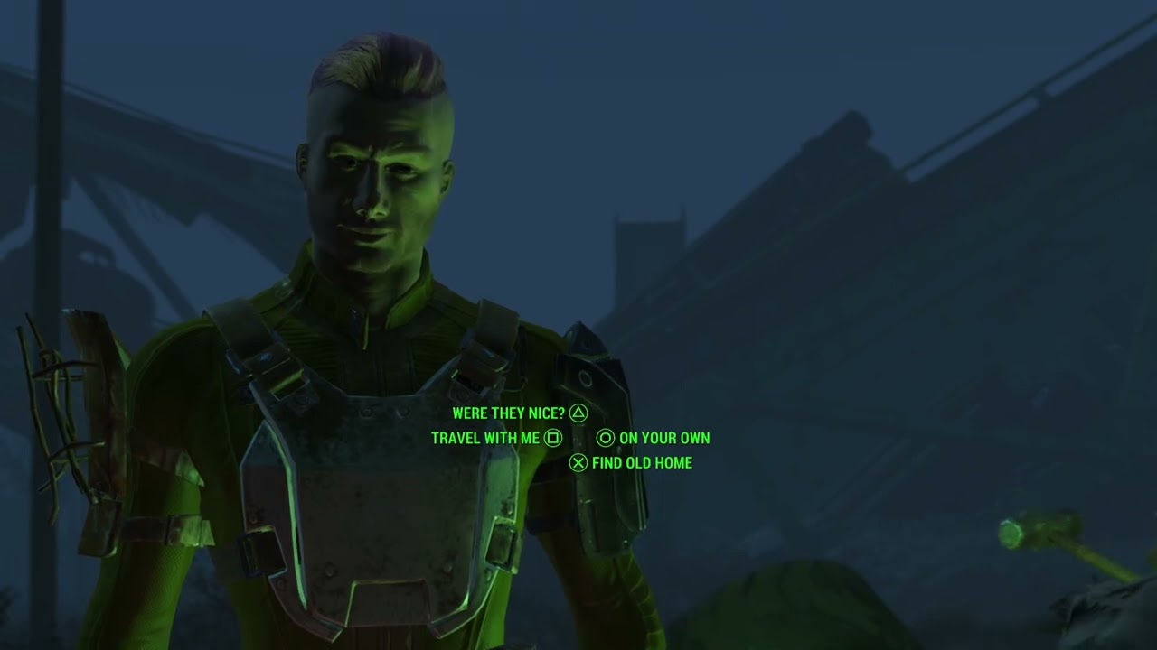 Fallout 4 Kid in a Fridge Mission Taking Billy Home