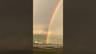 Insta360Go2 Rainbow In Vancouver Sky Canada Street View One Of Best Rainbow Entire My Life