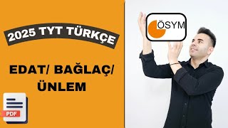 Edat Bağlaç Ünlem Sözcük Türleri̇ Tyt Kpss Kpss Ön Li̇sans