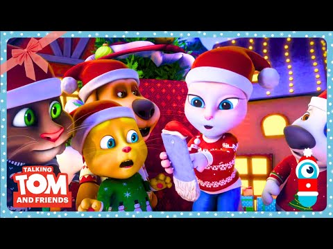 Hacking Santa's Naughty List! - Talking Tom | WildBrain Thrill Park | Merry Christmas Compilation! 🎁