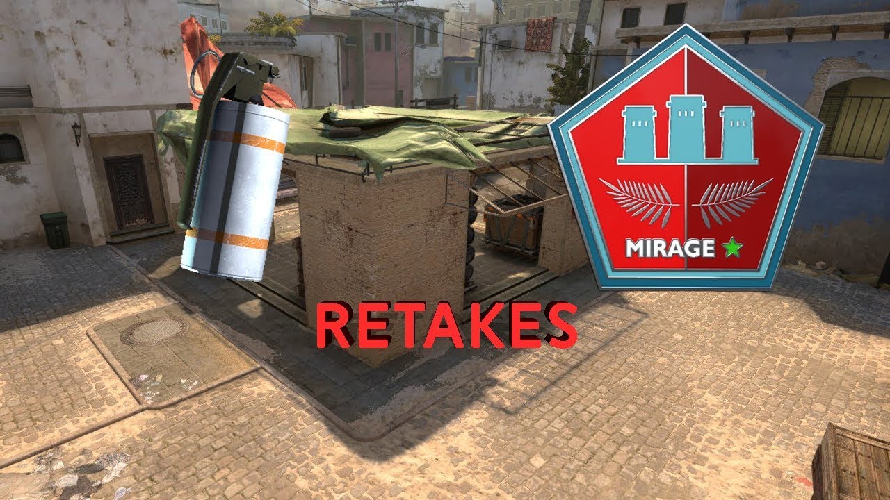 Top 5 Smokes for Retakes on Mirage★ CS:GO - YouTube