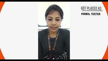 Another new Success story of our Qspiders Student. Mr. placed (Manual Tester)