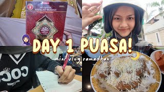 VLOG DAY 1 FASTING 2026🧕🏻 Follow Me All Day from Sahur to Iftar!