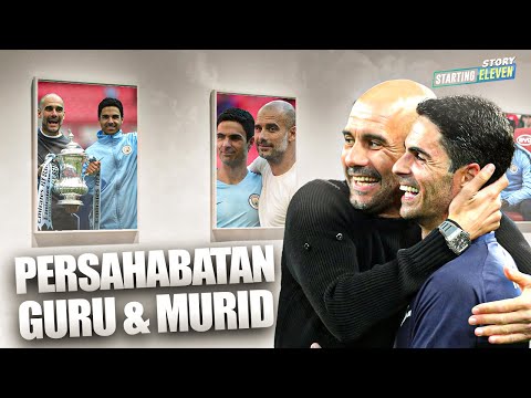 amertoto x golden777 - Melacak Mesranya Persahabatan Arteta dan Pep Guardiola
