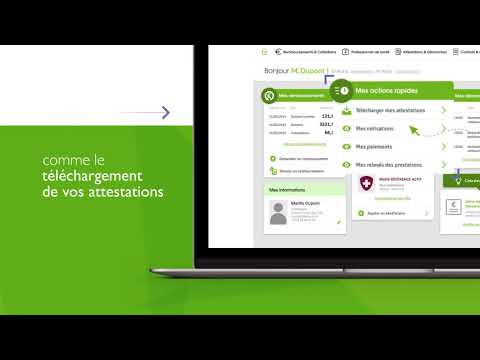 Tutoriel Espace personnel - Découvrez l'écran d'accueil