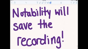 Audio Note for Notability Organization, Working memory, focus, Educational