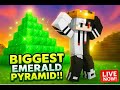 🔥 👑 Agent’s SMP: Building the Ultimate Emerald Pyramid LIVE!