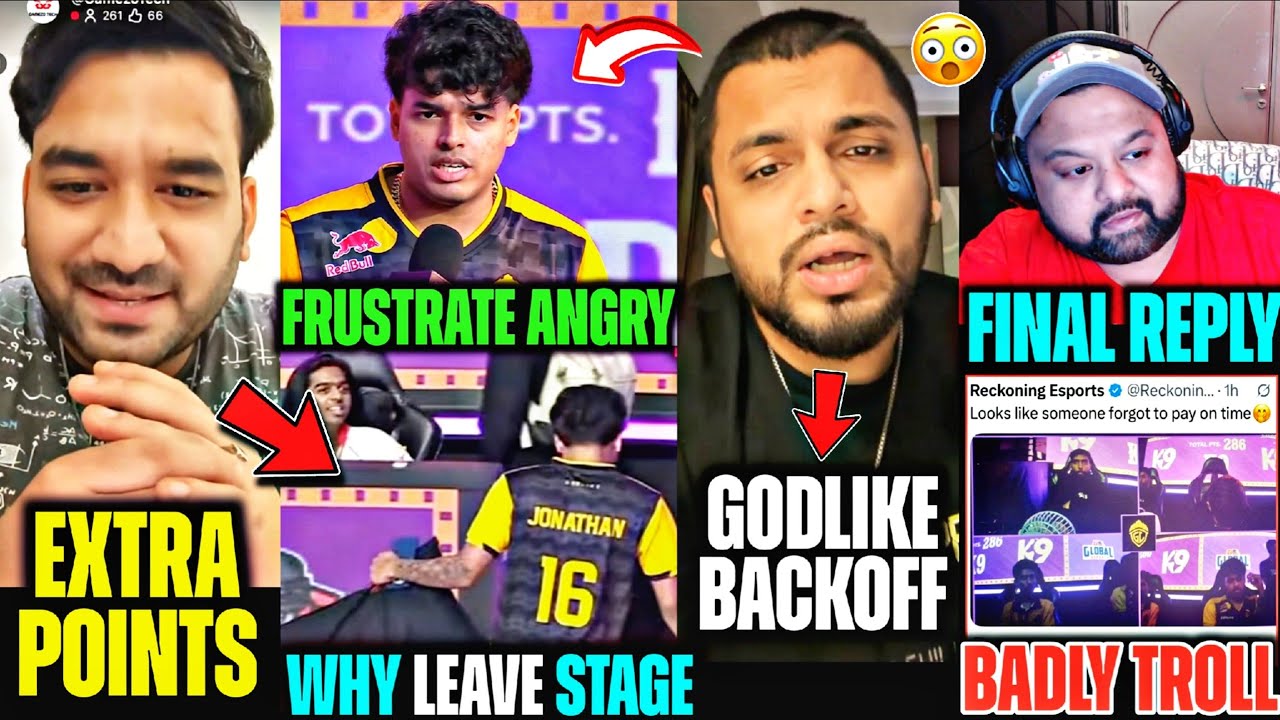 GodL BACKOFF - Extra Points✅ Frustrated & ANGRY😡 Sid SUPPORT Nodwin Decision🚨 Goldy Bhai, Ankiibot😱