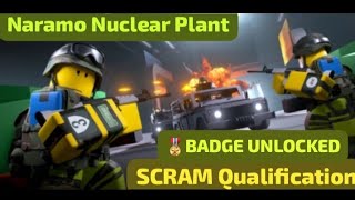 ☢️👷‍♂️👨‍🏭🔥Naramo Nuclear Plant🔥🗃️📋 [Roblox]🎖️"SCRAM Qualification" Badge🎖️ #roblox