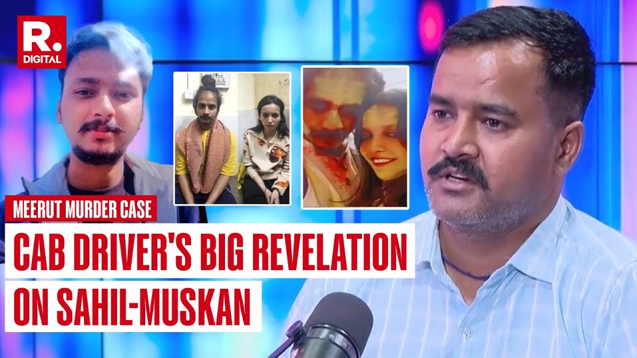 Meerut Murder Mystery: Cab Driver Reveals Shocking Details About Accused Muskan's Trip With Sahil