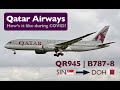 FLIGHT REPORT | Qatar ECONOMY | Boeing 787-8 Dreamliner | Singapore - Doha | October 2021