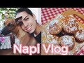 Napi Vlog- Takarítás, Fánk sütés, Fifivel a parkban | Inez Dragos