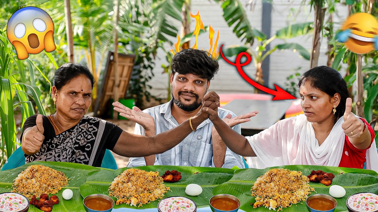 இன்னைக்கு நீங்களா நானா பார்த்துடுவோம் Eating Challenge 🫣🤣| Vinoth Seetha