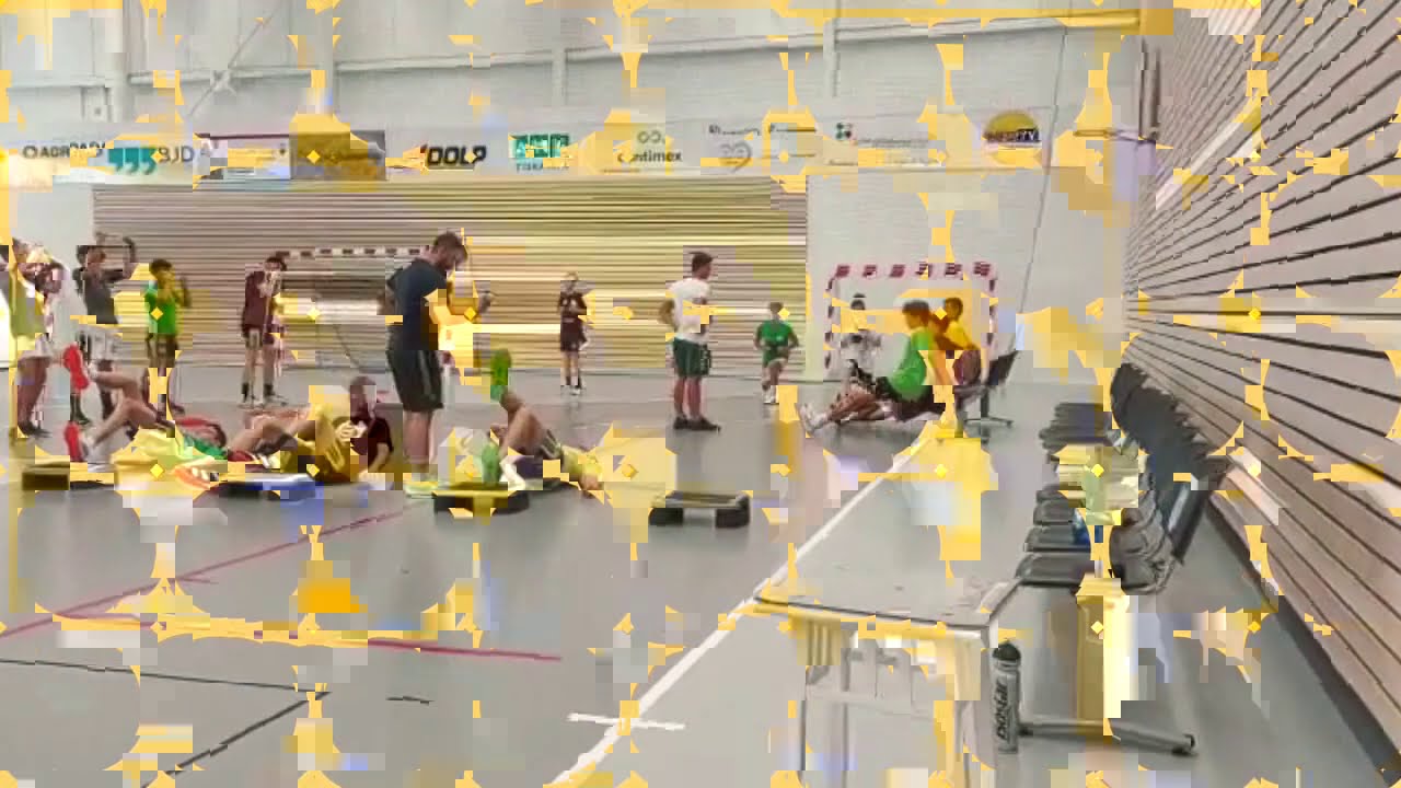 Handball training - fitness