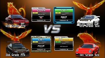 WMMT6RR | 4-way VS Battle | RX7 FC3S #38