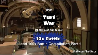 Splatoon 2 Splatfest 10x and 100x Compilation Part 1