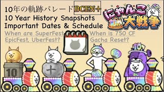 Battle Cats Important Dates & Schedule FAQ! When is SuperFest?