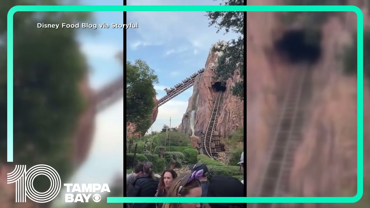 Guests stuck on Disney World's Expedition Everest for 30 minutes YouTube