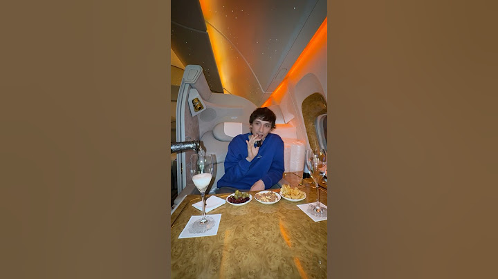 Así es la primera clase de Emirates!