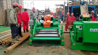 TR shale shaker in drilling field