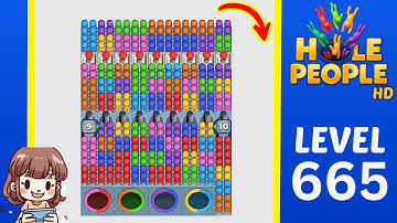 Hole People Level 665 Solution Walkthrough