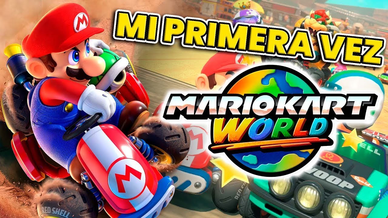 Mi primera vez en Mario Kart World (Sale mal)