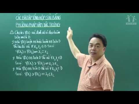 Video Tổng hợp giải bằng phương pháp hàm đặc trưng - Lớp 12... - youtube