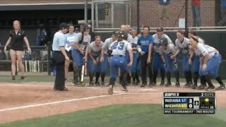 Home Runs at the #MVCSoftball Championship