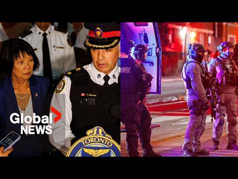 2 dead, 4 injured after "exchange of gunfire" in the middle of Toronto street festival | FULL
