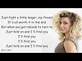 Lecrae - I'll Find You ft. Tori Kelly |Lyric Video |