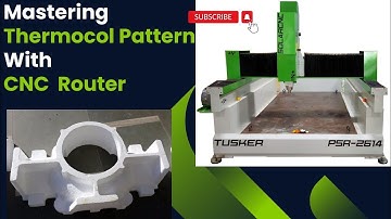 Mastering Thermocol Pattern With CNC Router