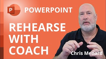 PowerPoint Presentations: Rehearse with Coach to improve your presentation