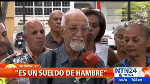Protestas en Venezuela tras anuncio de Maduro de pagar sueldo mínimo a trabajadores públicos