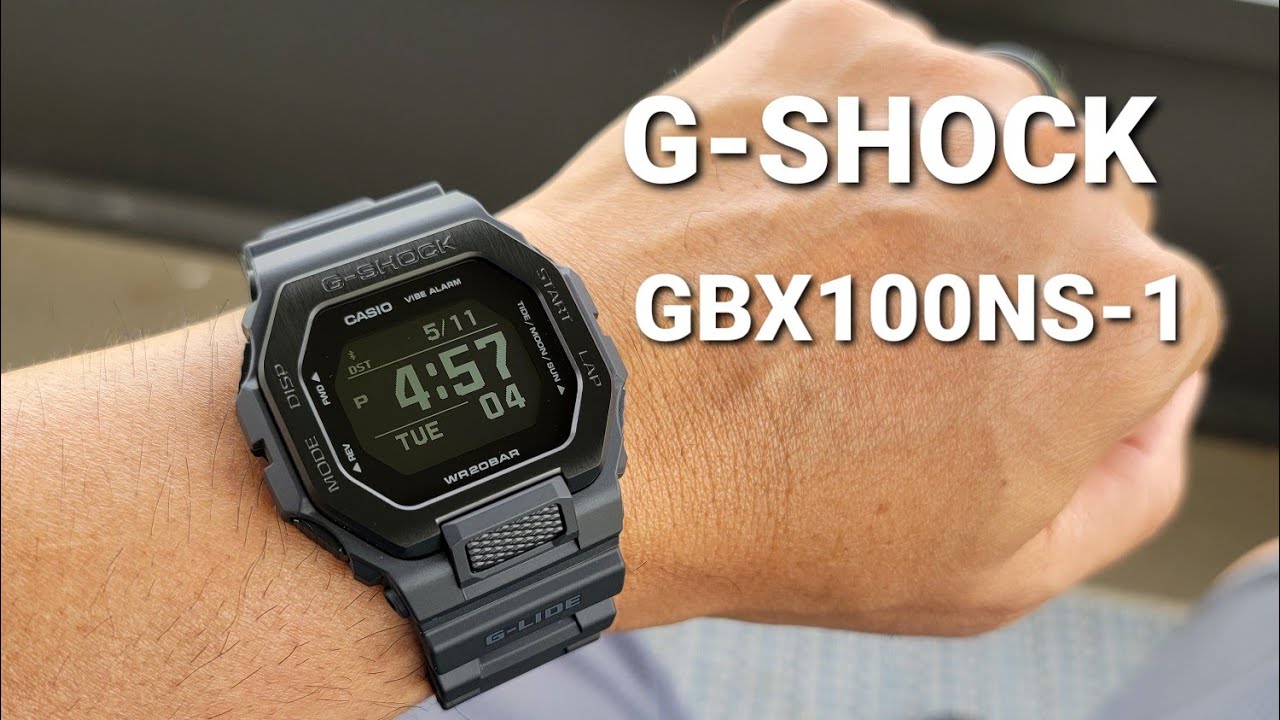 CASIO G-SHOCK GBX-100NS-1JF
