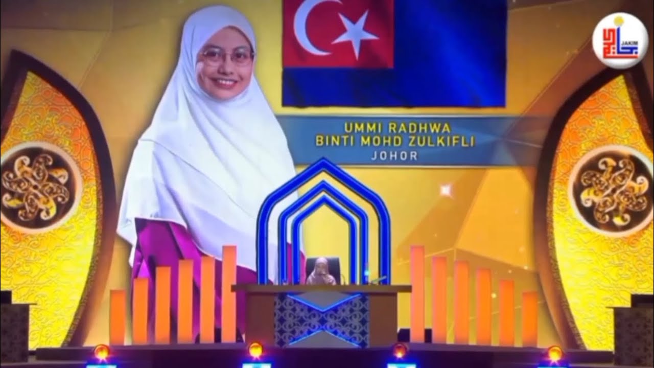 TILAWAH PERINGKAT KEBANGSAAN 2025 | QARIAH JOHOR UMMI RADHWA| SURAH AL-FURQAN AYAT 20