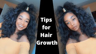 Tips For Natural Hair Growth