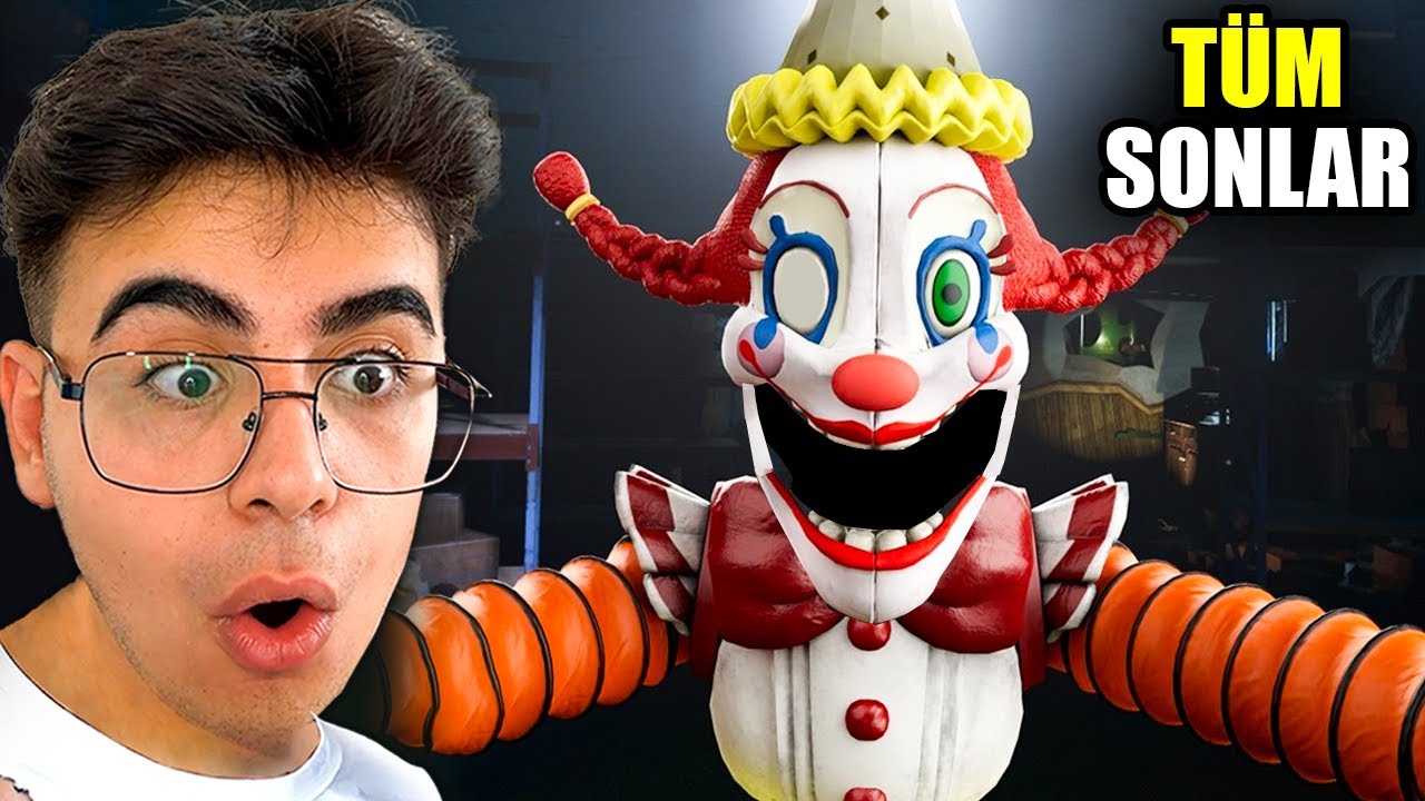 FNAF YENİ OYUNU FULL OYNANIŞ (Tüm SONLAR) - FNAF: Secret of the Mimic