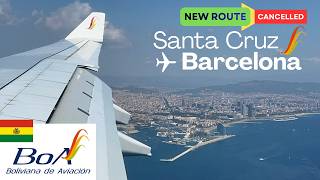 BoA 🇧🇴 Airbus A330-200 | Santa Cruz - Barcelona ✈