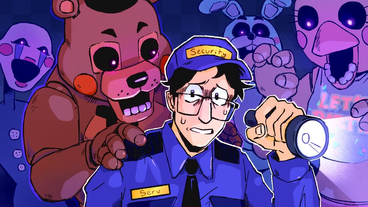 Five Night's At Freddys Multiplayer Is Absolute CHAOS (Fnaf Multiplayer Mod)