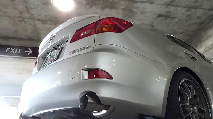 Lexus IS350 7200 RPM Rev Sound: RR Racing ECU Tune w PPE Headers, F-Sport Exhaust and Intake