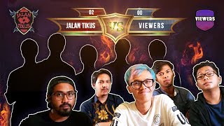 ADU SKILL MOBILE LEGENDS, TIM JALANTIKUS vs. PENONTON! [IKUTI KONTES 2, HADIAH TOTAL 2200 DIAMONDS]