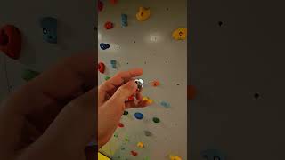 DIY indoor climbing wall
