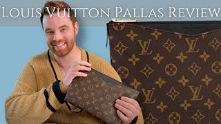Louis Vuitton LV Pallas Clutch Review/ 2 year Wear and Tear/ Whats In my bag/Mod  Shots 