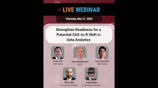 Strengthen Readiness for a Potential SAS-to-R Shift in Data Analytics