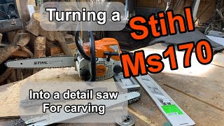 Stihl MS170 Carving Motorsäge