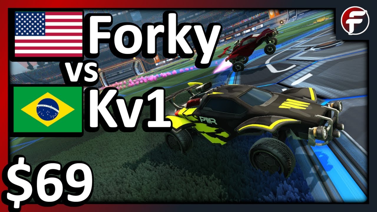 Forky vs Kv1 | $69 Ракетная лига 1 на 1